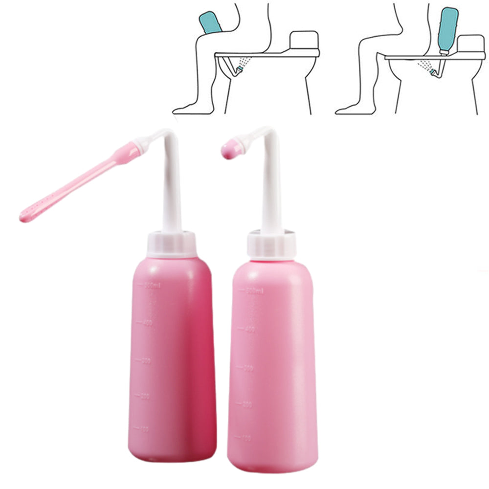 500ML Portable Handheld Hygiene Care Personal Cleaner Bidet Bottle
