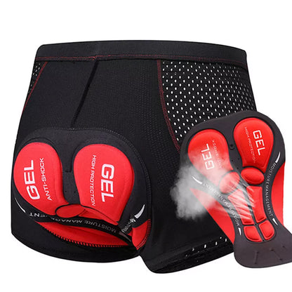 Silicone Gel Padded Cycling Underwear for Mountain Road