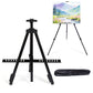 Heavy Duty Metal Adjustable Artist Field Display Easel Folding Tripod Stand