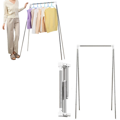 Stainless Steel Foldable Garment Rack