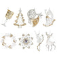 Christmas Acrylic Snowflake Hanging Ornament XMAS Tree Decoration Pendant
