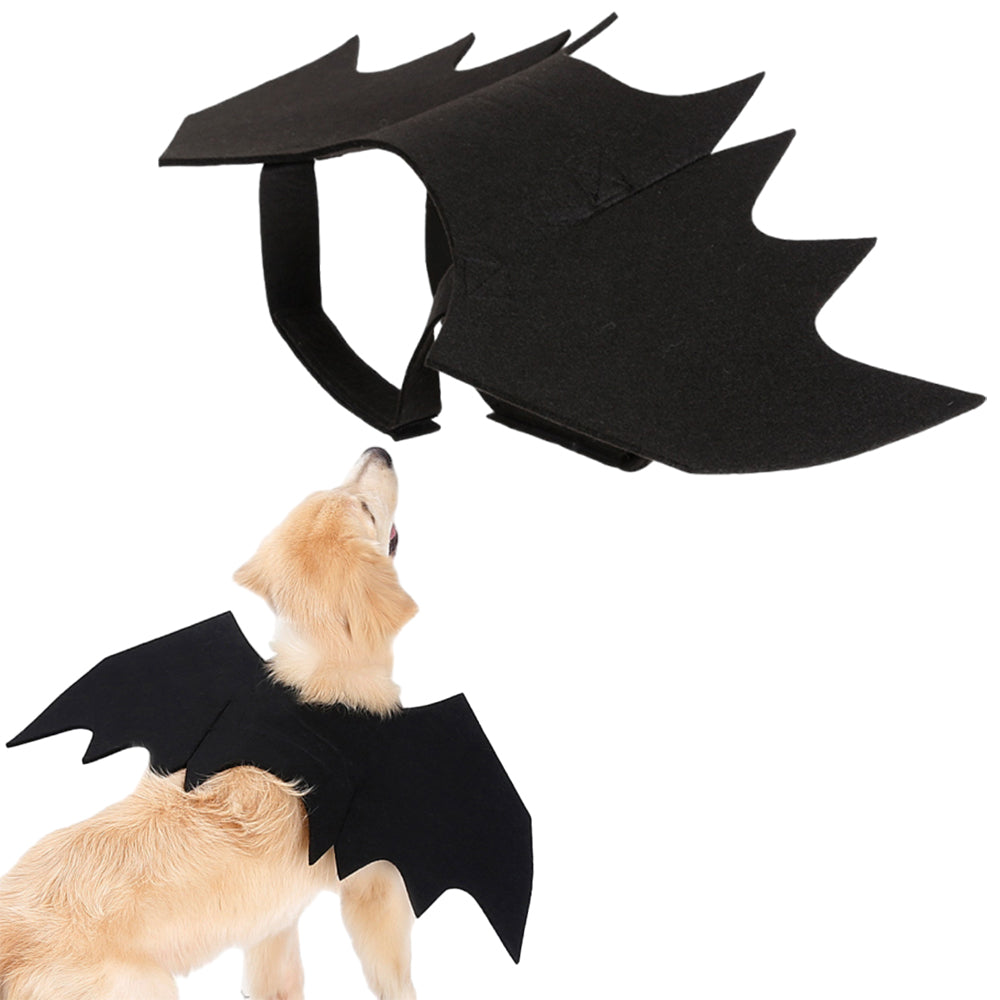 Pet Halloween Costume Bat Wings Black Bat Wings for Cat Dog Puppy