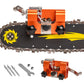 Portable Hand Crank Chain Sharpening Tool Set With 3 Grinding Heads