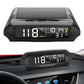 Wireless Car HUD HEAD-UP DISPLAY Solar Panel Digital Speedometer