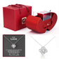 Eternal Preserved Rose Gift Box With Elegant Necklace for Mom Girlfriend Wife