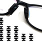 12 Pairs Eyeglass Nose Pads Stick On 1.8mm Anti Slip Adhesive Eyewear Nose Pads Cushions