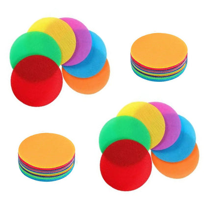 48PCS  Markers Sitting Dot Circle Reusable Classroom Carpet Spot