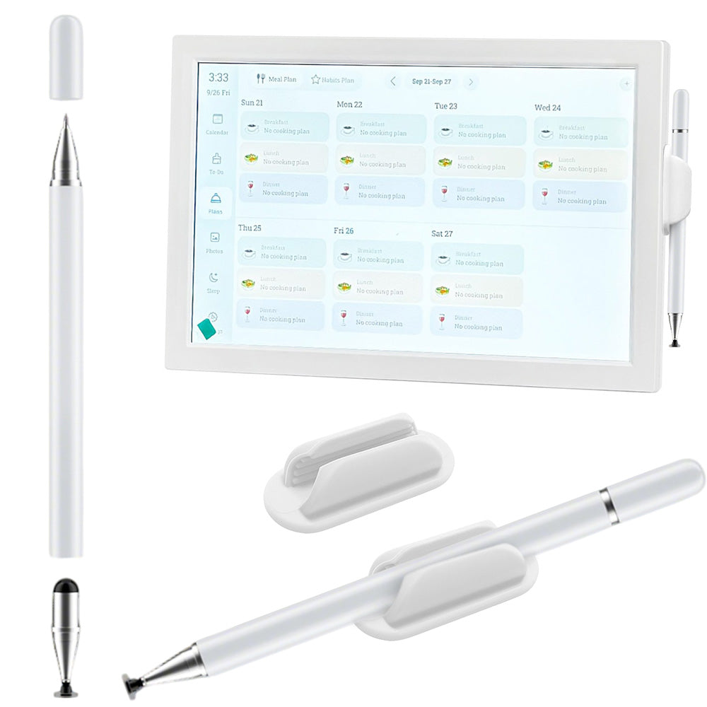 10.1 Inch Smart Digital Calendar with Touch Screen Family Planner Wall Tablet with Stylus Pens