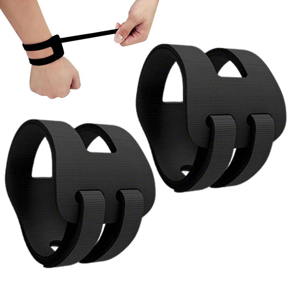 2 Pack Adjustable Wrist Support Breathable Sports Wrist Wrap for Yoga, Fitness, Gym, and Daily Activities