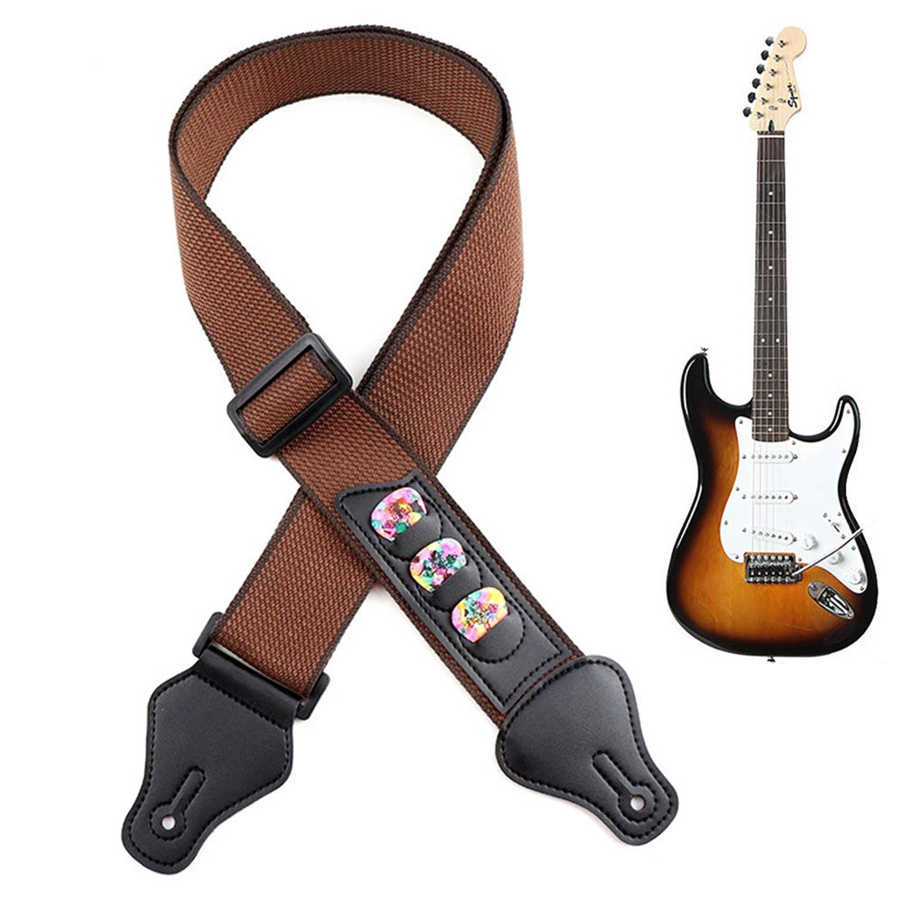 Guitar Strap for Acoustic Classic Electric and Bass Guitars