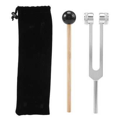 128Hz Tuning Fork with Reflex Hammer for Sensory Use – Aluminum Alloy Tuning Fork