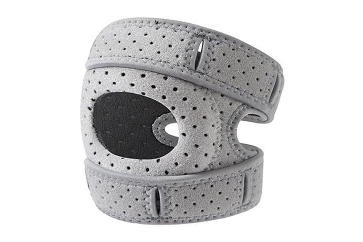 Adjustable Neoprene Knee Sleeve-Black