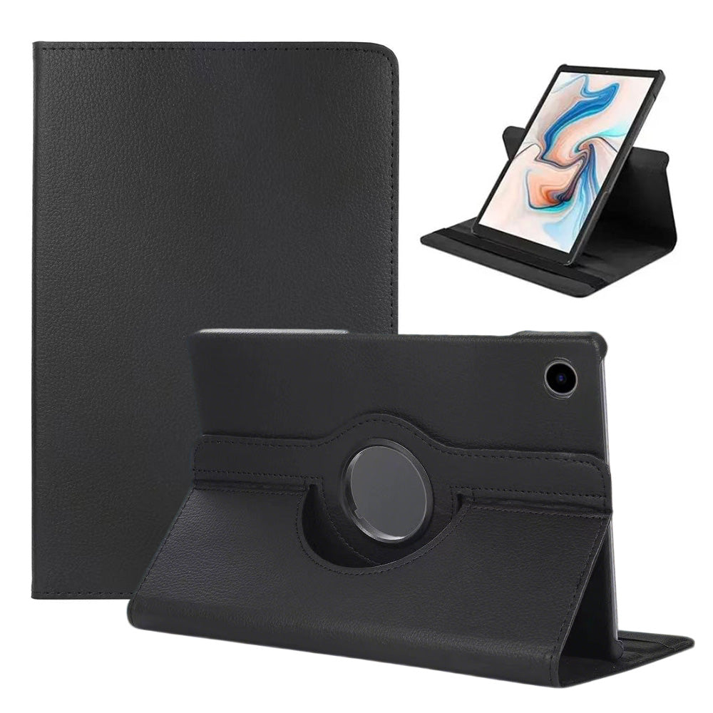 360 Rotating Case for Samsung Tab A9 Plus 11 Inch PU Leather Cover with Stand