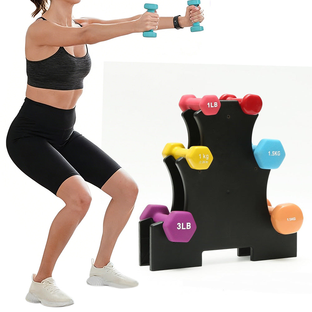 Dumbbell Rack for Small Weights Home Gym Storage Organizer