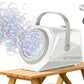 Portable Automatic Bubble Maker Machine Blower LED Light for Parties Wedding