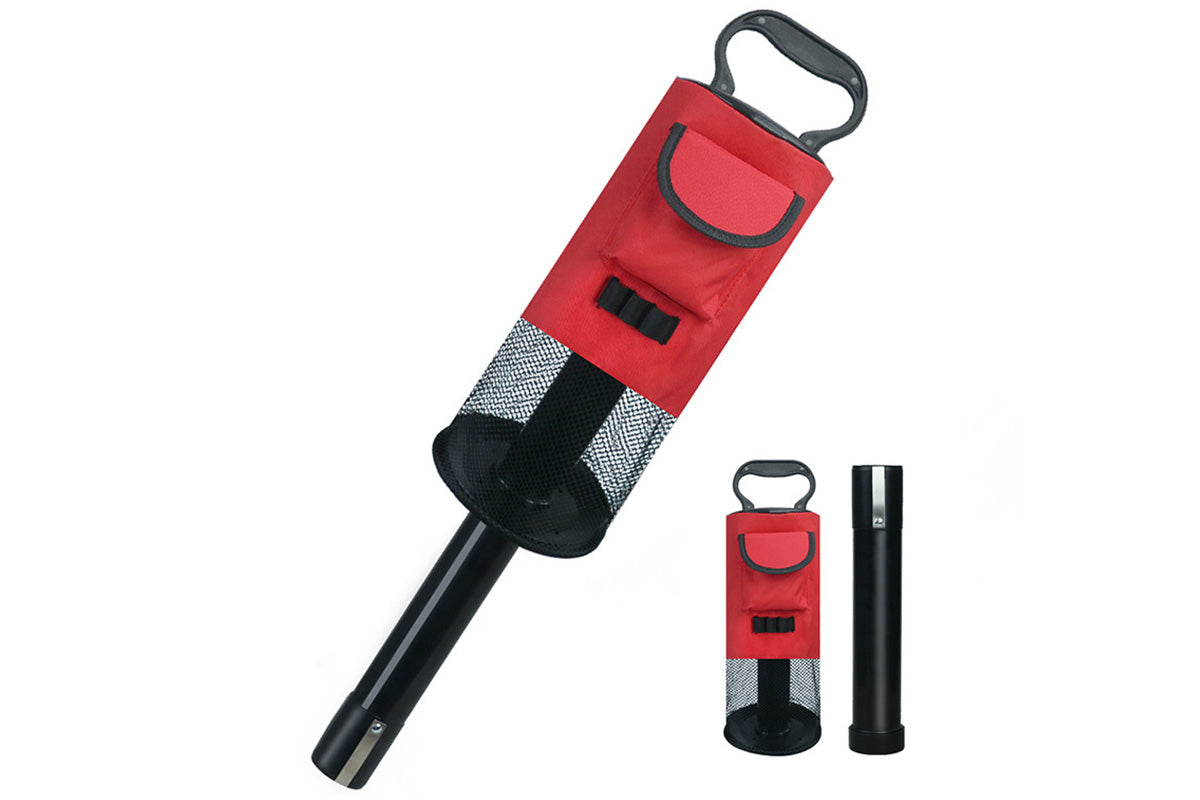Golf Ball Retriever Portable Pocket Shag Bag Can Hold Up to 70 Balls