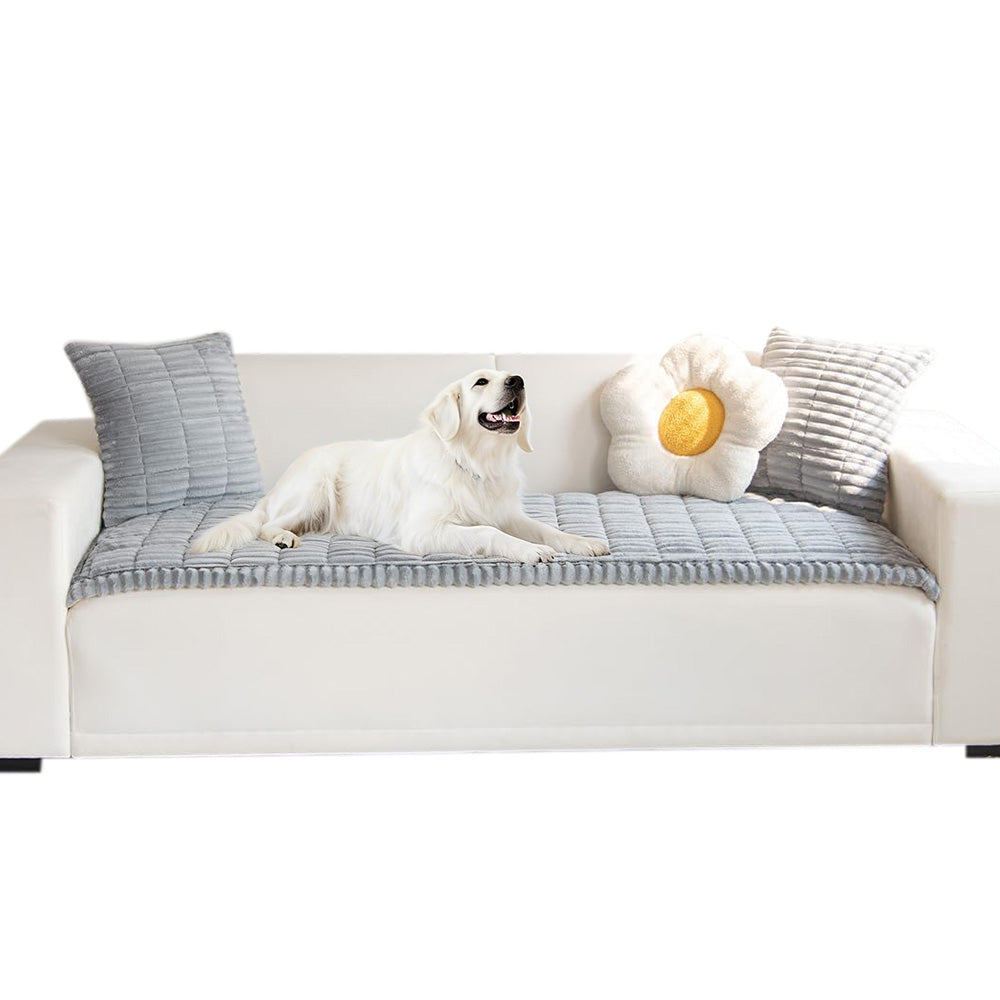 Sofa Covers Couch Cover for Dogs Washable Fuzzy Pet Couch Cushion