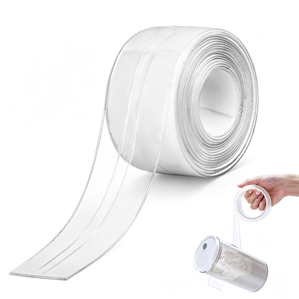 PVC Self-Adhesive Sealing Strip Water-Resistant Oil-Proof Caulk Tape for Kitchen Sink Toilet