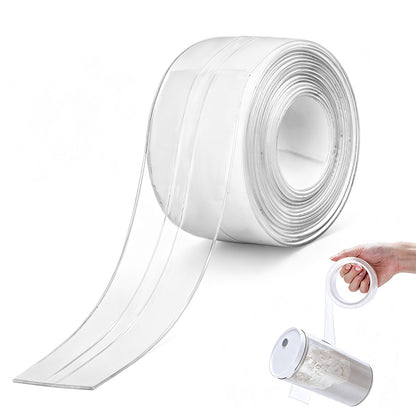 PVC Self-Adhesive Sealing Strip Water-Resistant Oil-Proof Caulk Tape for Kitchen Sink Toilet