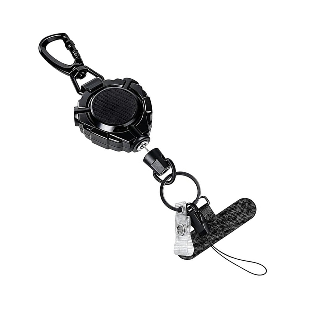 Anti Theft Phone Strap with Phone Tether Carabiner Retractable Phone Lanyard for Outdoor