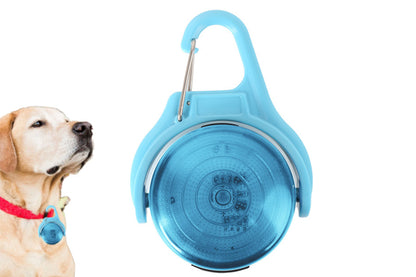 Dog Collar Light Rechargeable LED Water Resistance with 4 Modes for Night Walking
