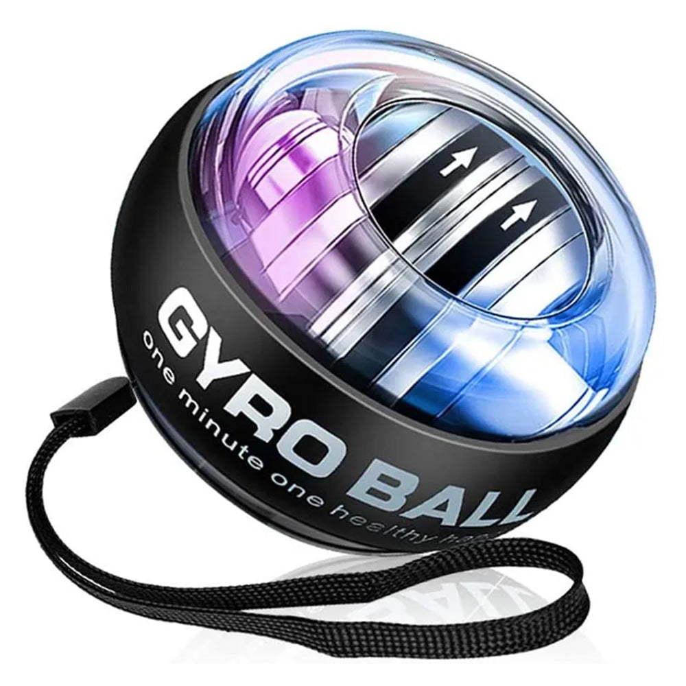 6 Colors LED Gyroscope Wrist Exercise Ball Strength Trainer Muscle Training
