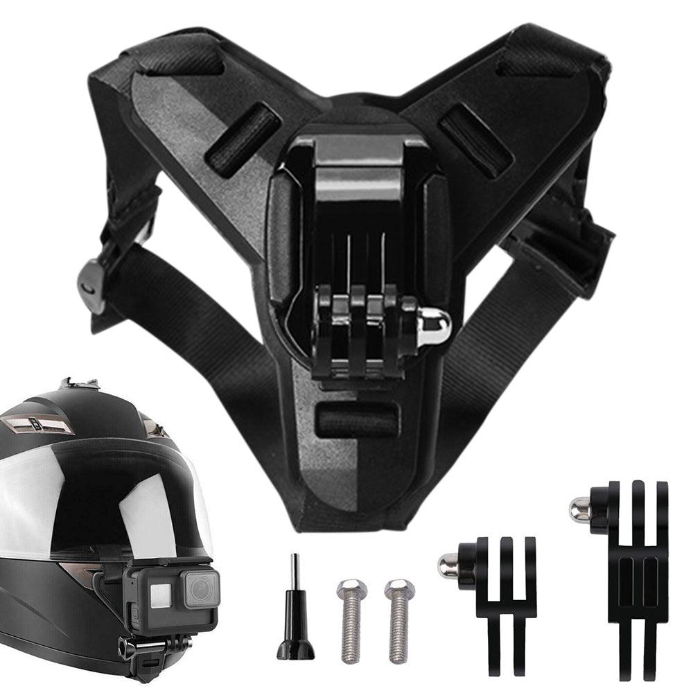 Motorcycle Helmet Chin Mount for Action Camera Quick Release Shockproof
