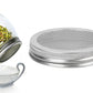 Stainless Steel Sprouting Lid with Mesh Filter for 32 oz Wide Mouth Mason Jars