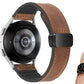 20mm Leather Watch Band Genuine Leather Strap For Samsung Huawei Xiaomi
