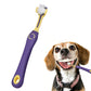 Pet Toothbrush for Dogs and Cats 3 Sided