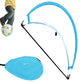 Portable Pop Up Soccer Goal Set with 3 Ground Pegs and Storage Bag