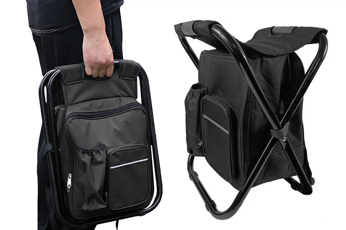 Portable Cooler Stool Multi-Function Folding Fishing Chair