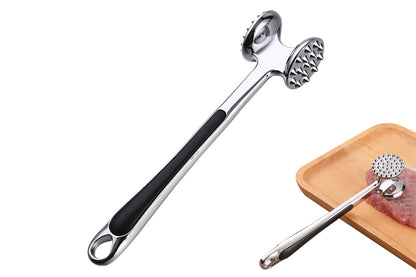 Meat Tenderizer Mallet Dual Sided Meat Hammer Chicken Pounder for Steak and Beef