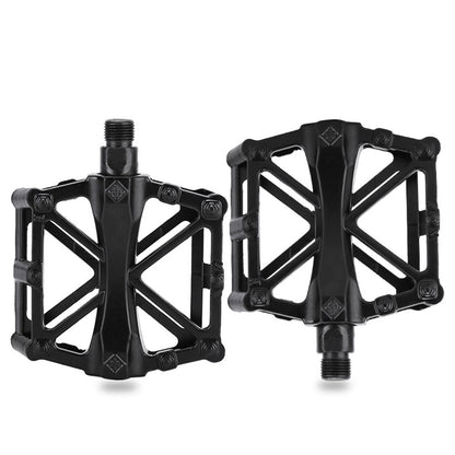 Antiskid Aluminum Alloy Bike Pedals Wide Platform Lightweight Bicycle Pedals for MTB Road Bikes