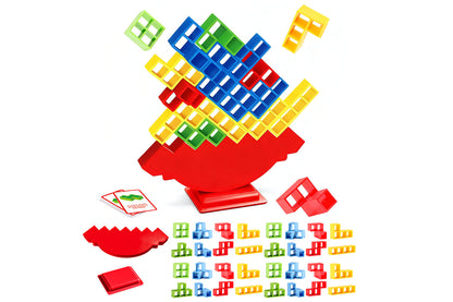 Tetra Tower Game Balance Stacking Blocks Game