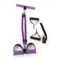 1 Set 4-in-1 Resistance Band Pedal Puller for Sit-Up Home Gym Yoga Pilates