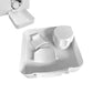 Raised Edge Washing Machine Drain Pan Set for Samsung LG Bosch Siemens