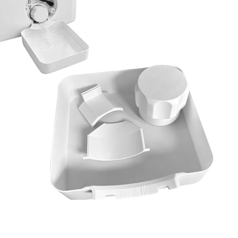 Raised Edge Washing Machine Drain Pan Set for Samsung LG Bosch Siemens