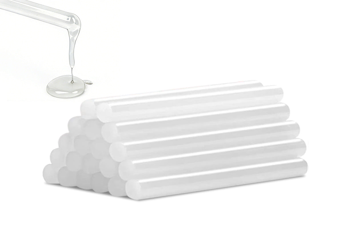 20 Pcs Hot Melt Glue Sticks 11mmx200mm Full Size Clear Lot Clear Adhesive for Crafts