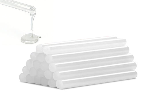 20 Pcs Hot Melt Glue Sticks 11mmx200mm Full Size Clear Lot Clear Adhesive for Crafts
