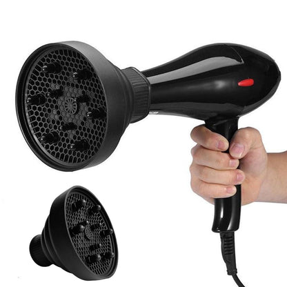 Foldable Silicone Hair Dryer Diffuser for Universal 4 to 5cm Nozzles