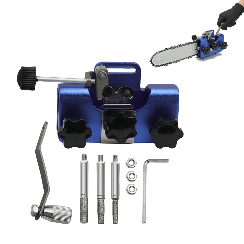 Manual Saw Chain Sharpener Portable Chain Saw Sharpening Tool Kit