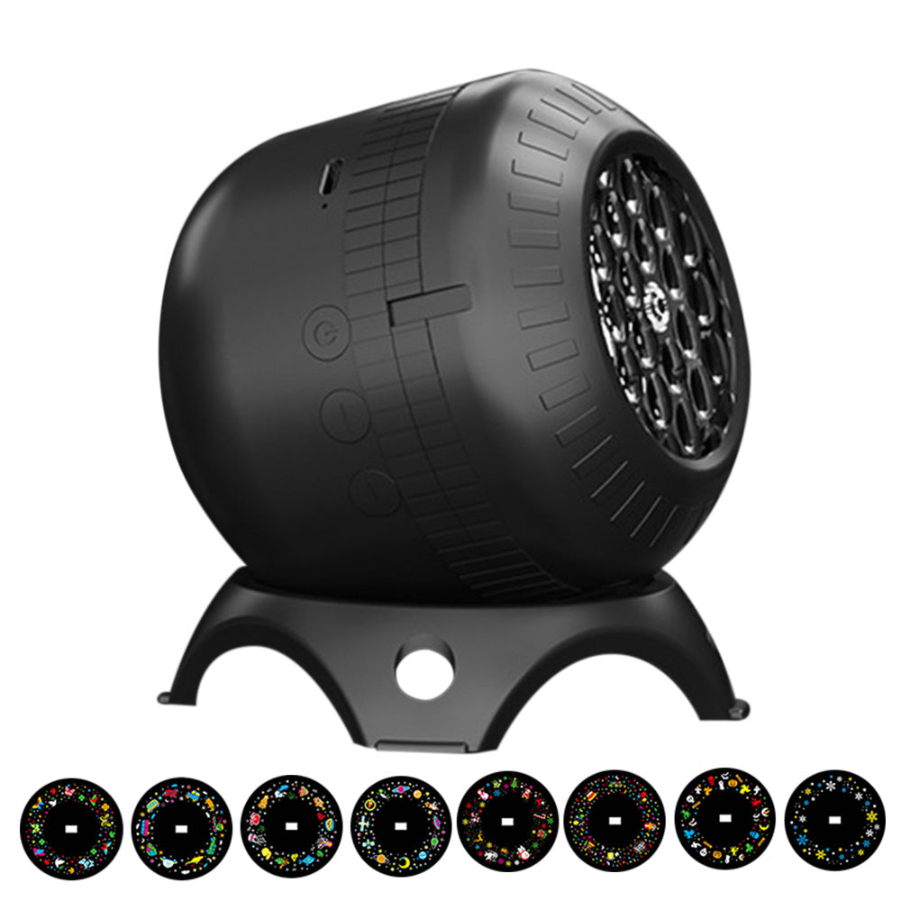 Christmas Projector Lights with 8 Pattern Festival Decoration Projector for Bedroom Living Room Car