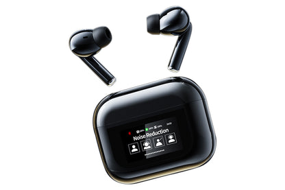 Wireless Earbuds Bluetooth 5.4 Earbuds with Touch Screen Noise Cancelling Headphones