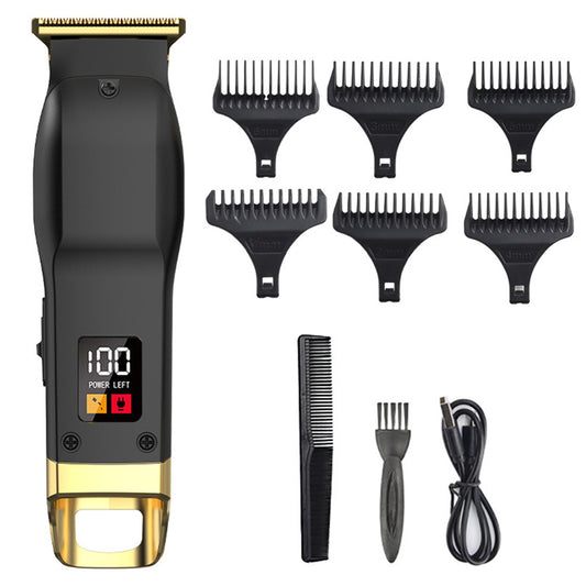 Rechargeable Men Hair Clipper Wet Dry Use for Home Dorm Barber Shop