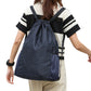 Sport Drawstring Backpack With 2 Pockets Large Capacity Basketball Bag