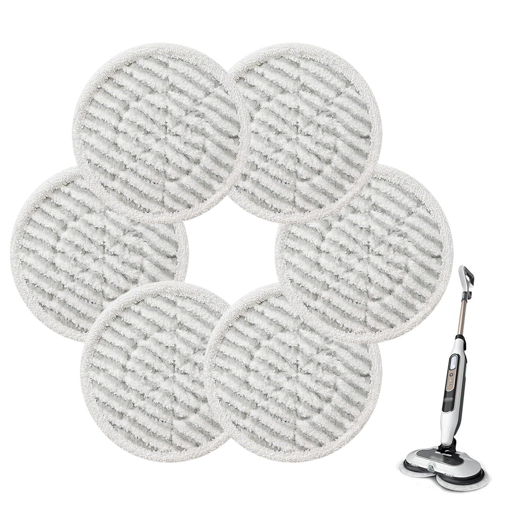 6Pcs Steam Mop Replacement Pads Compatible with Shark Models