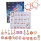 Advent Calendar Charm Bracelets 2025 for Girls 24 Days Xmas Countdown Calendar
