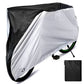 210D Waterproof Bike Cover with Lock Hole for Outdoor Storage