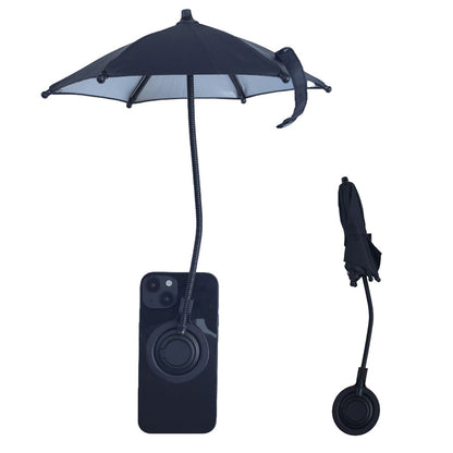 Universal Phone Umbrella for Sun Adjustable Smartphone Umbrella Stand for Outdoor